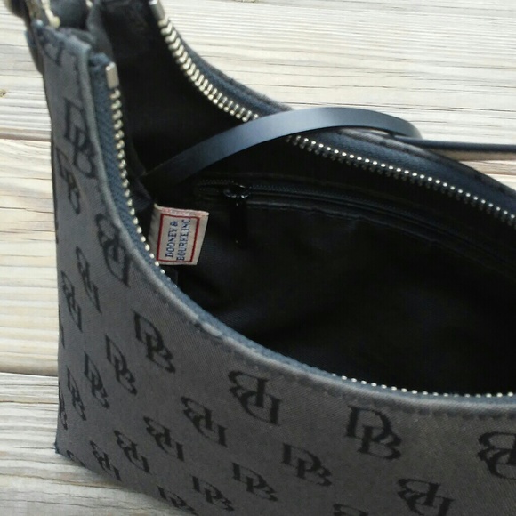 Dooney & Bourke Signature Purse, Dark gray - Picture 2 of 8